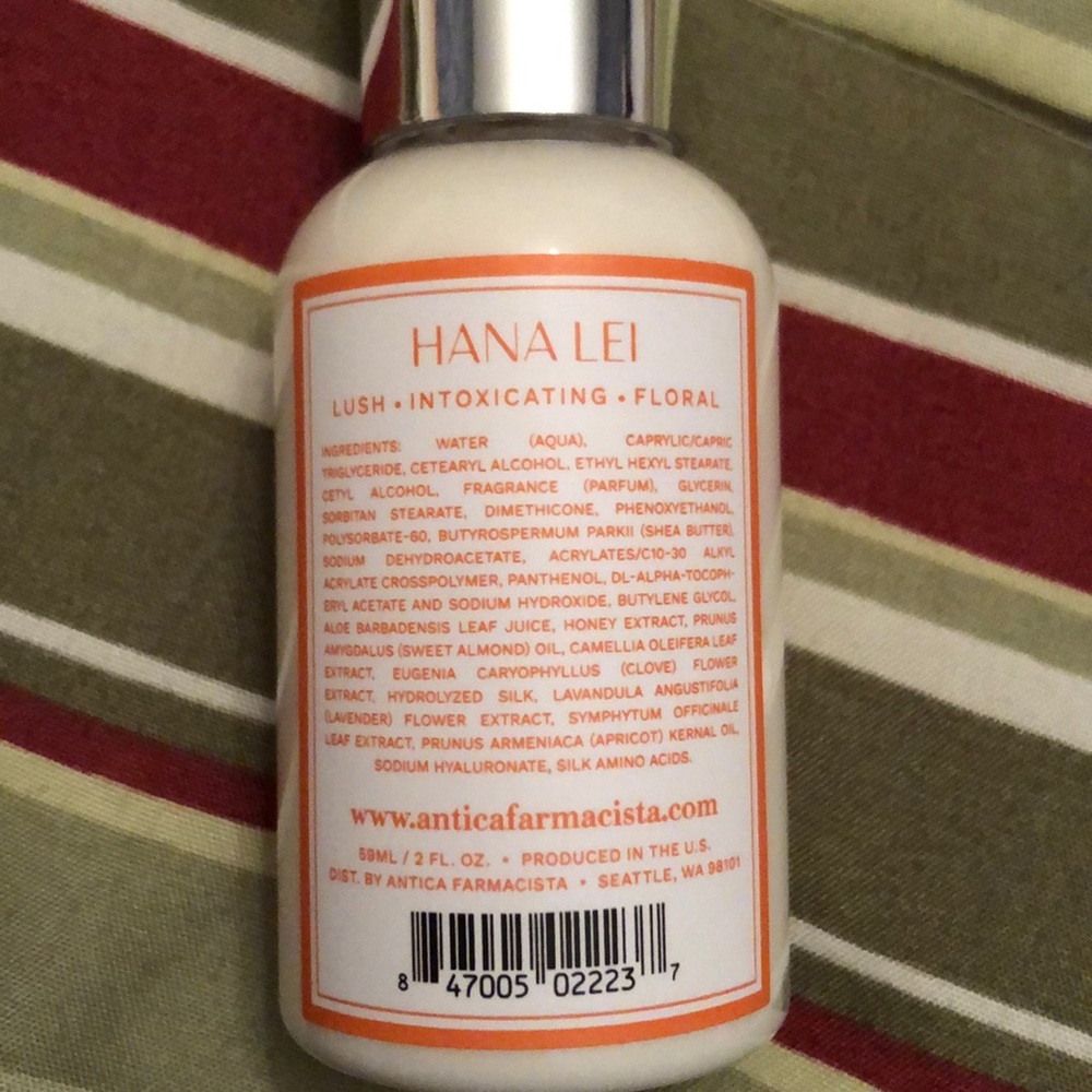 Antica Farmacista Hana Lei body moisturizer - Picture 2 of 4